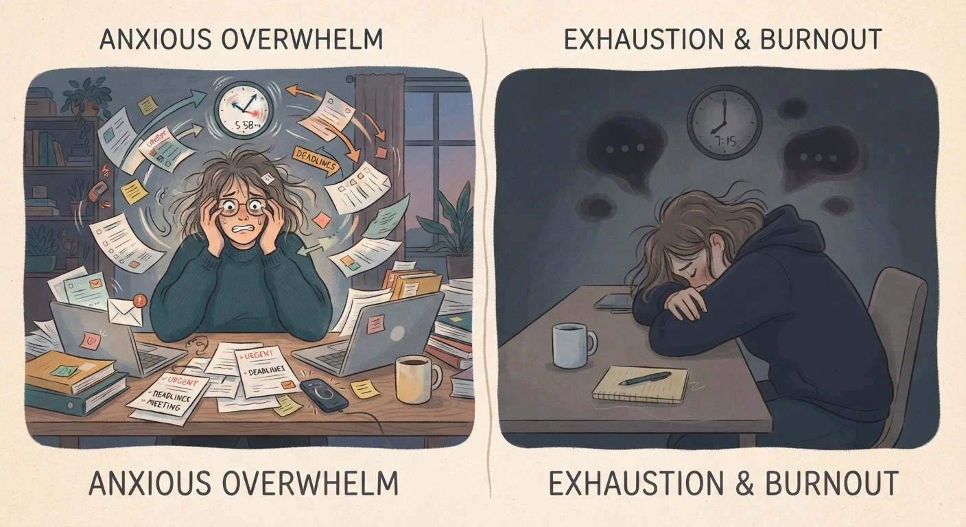 Anxiety and Burnout: Where One Ends and the Other Begins