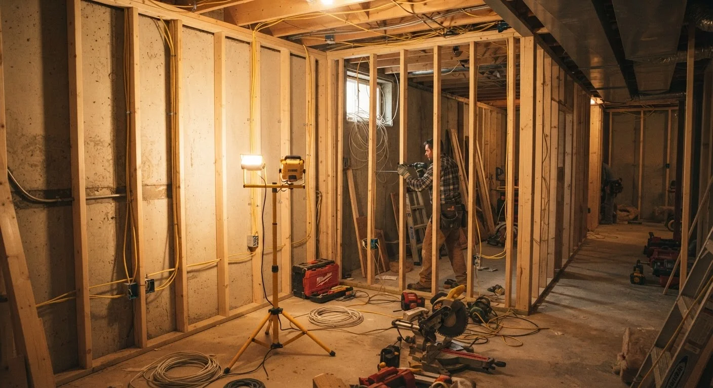 Basement Finishing From the Ground Up: What the Process Actually Involves