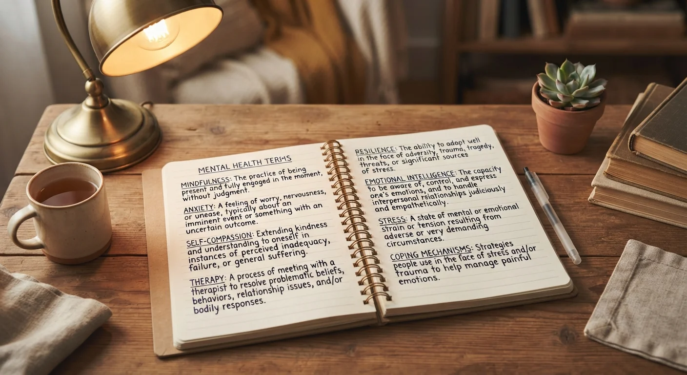 Common Terms in Mental Health Conversations, Defined Plainly