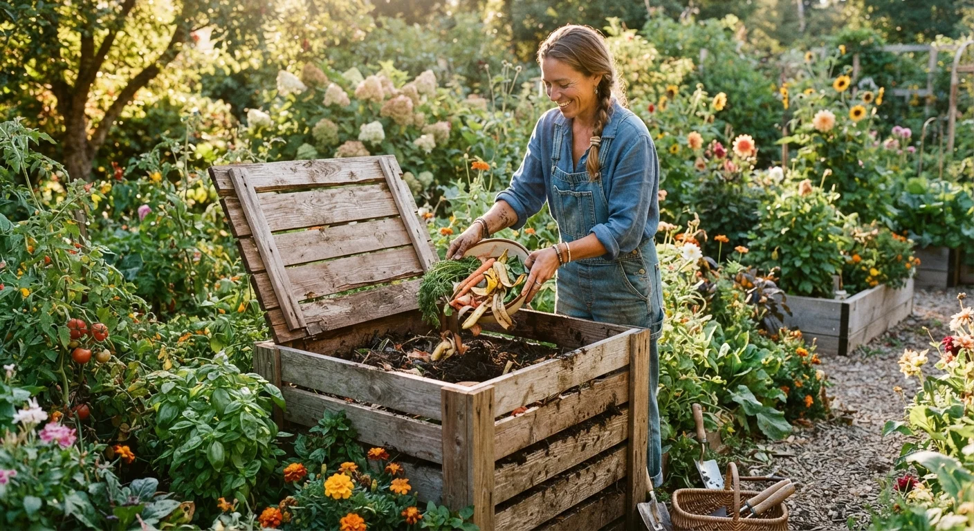 Composting at Home: Turning Kitchen Scraps into Garden Gold