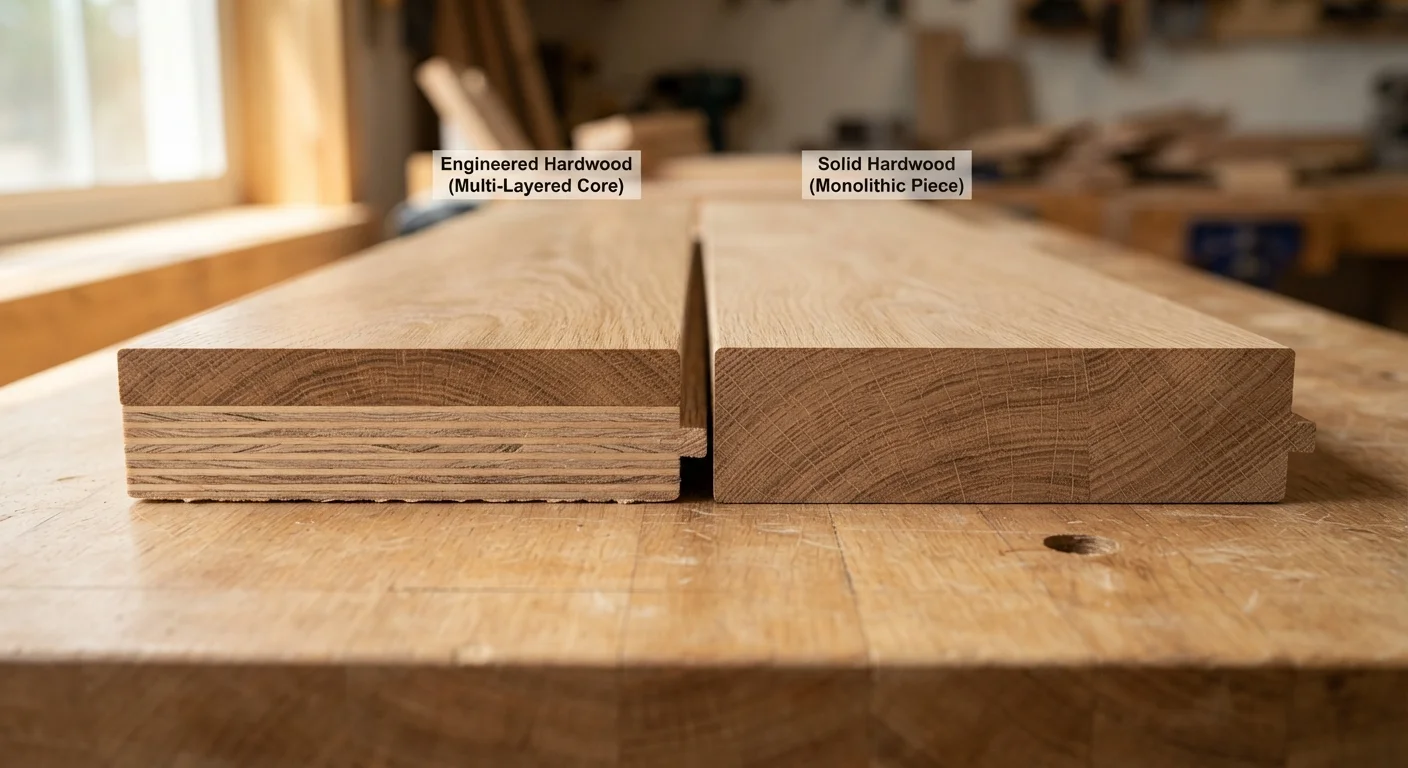 Engineered Hardwood vs. Solid Hardwood Flooring: A Practical Look at Both