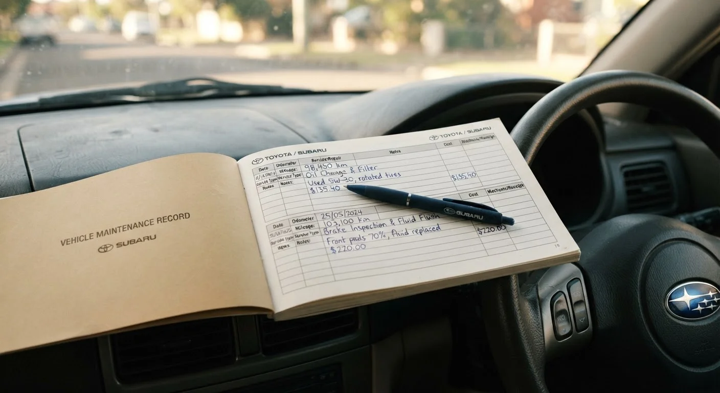 Keeping a Vehicle Maintenance Log: Why the Paper Trail Matters
