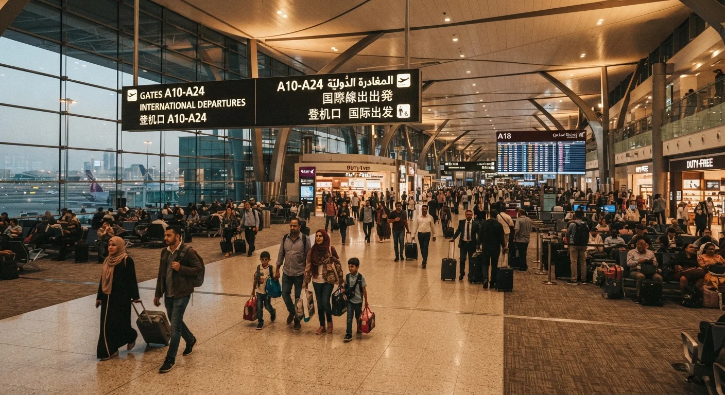 Navigating a Foreign Airport Without Speaking the Language