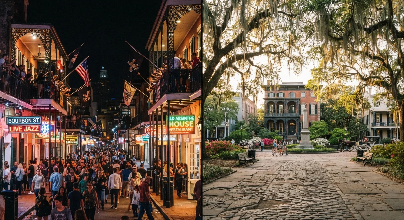 New Orleans vs. Savannah: Two Southern Cities With Very Different Souls