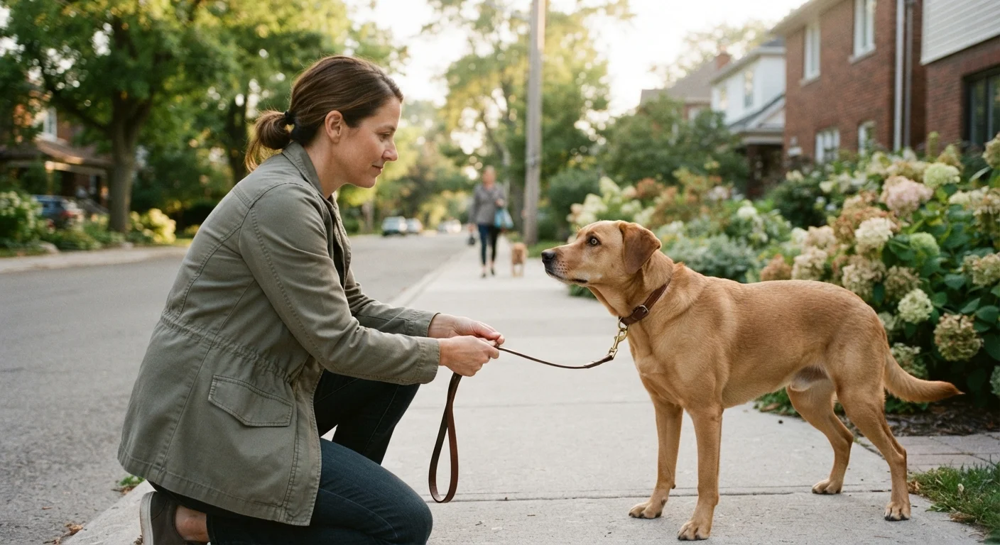 Reactive Dogs on Leash: What's Happening and How Desensitization Can Help
