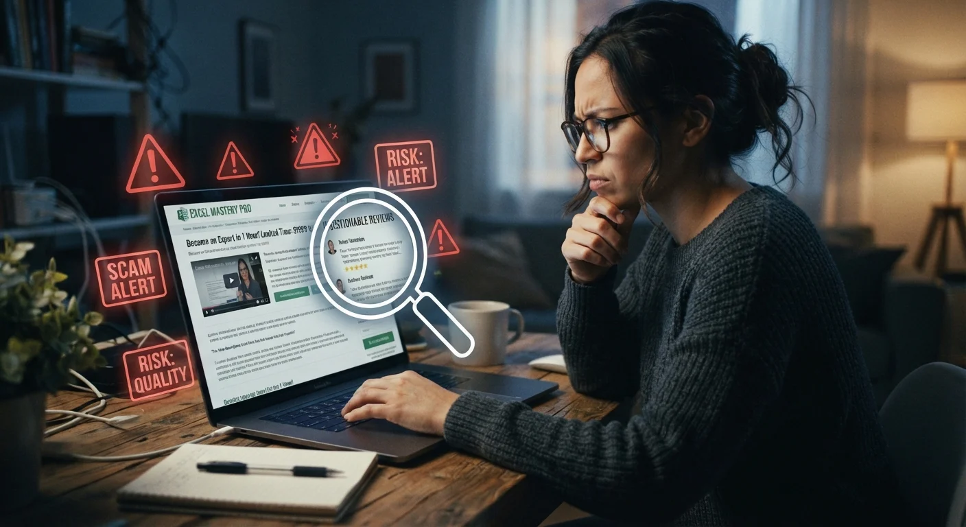 Signals That an Online Course or Platform May Not Be Legitimate