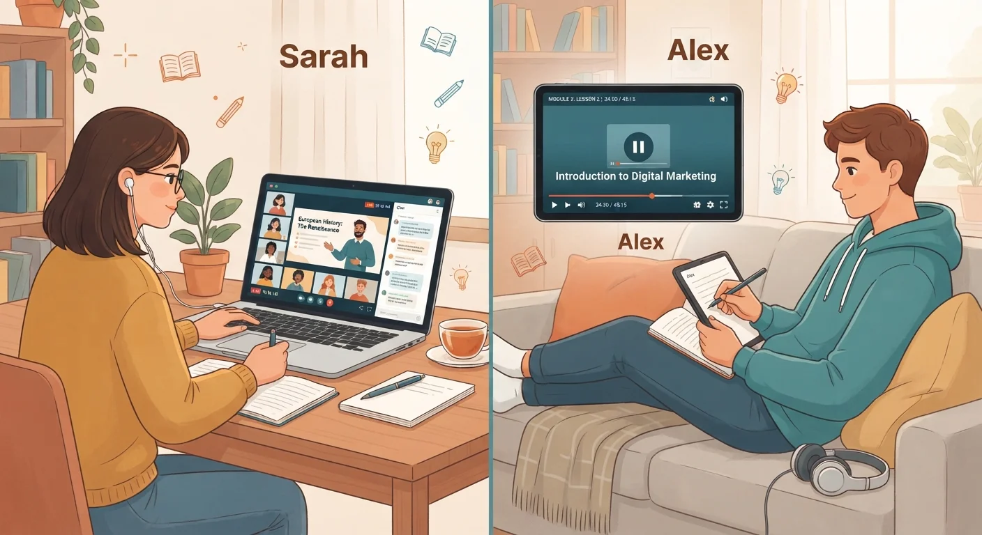 Synchronous vs. Asynchronous Learning: How Course Timing Shapes Your Experience
