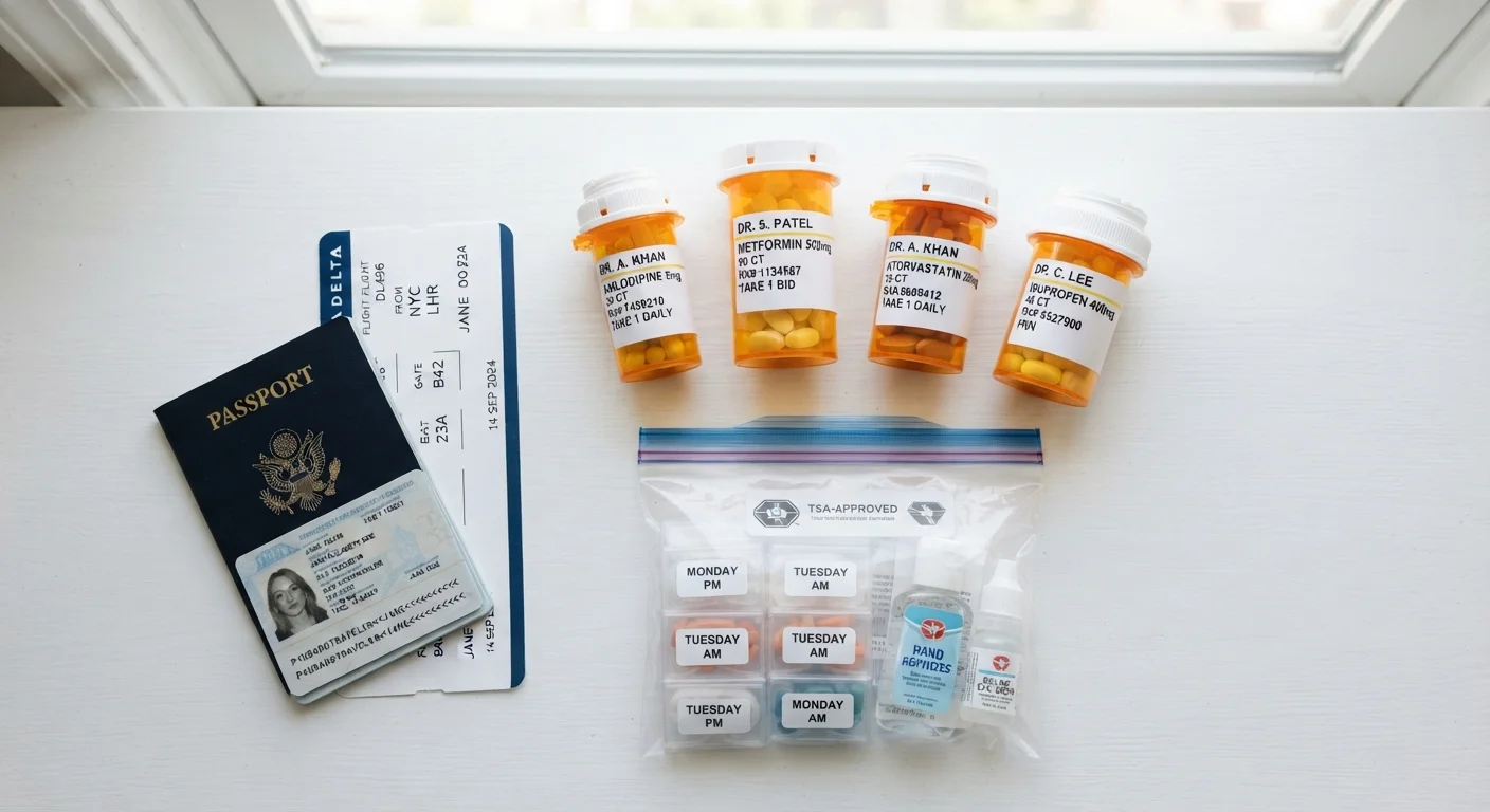 Traveling With Medications: What American Travelers Need to Know