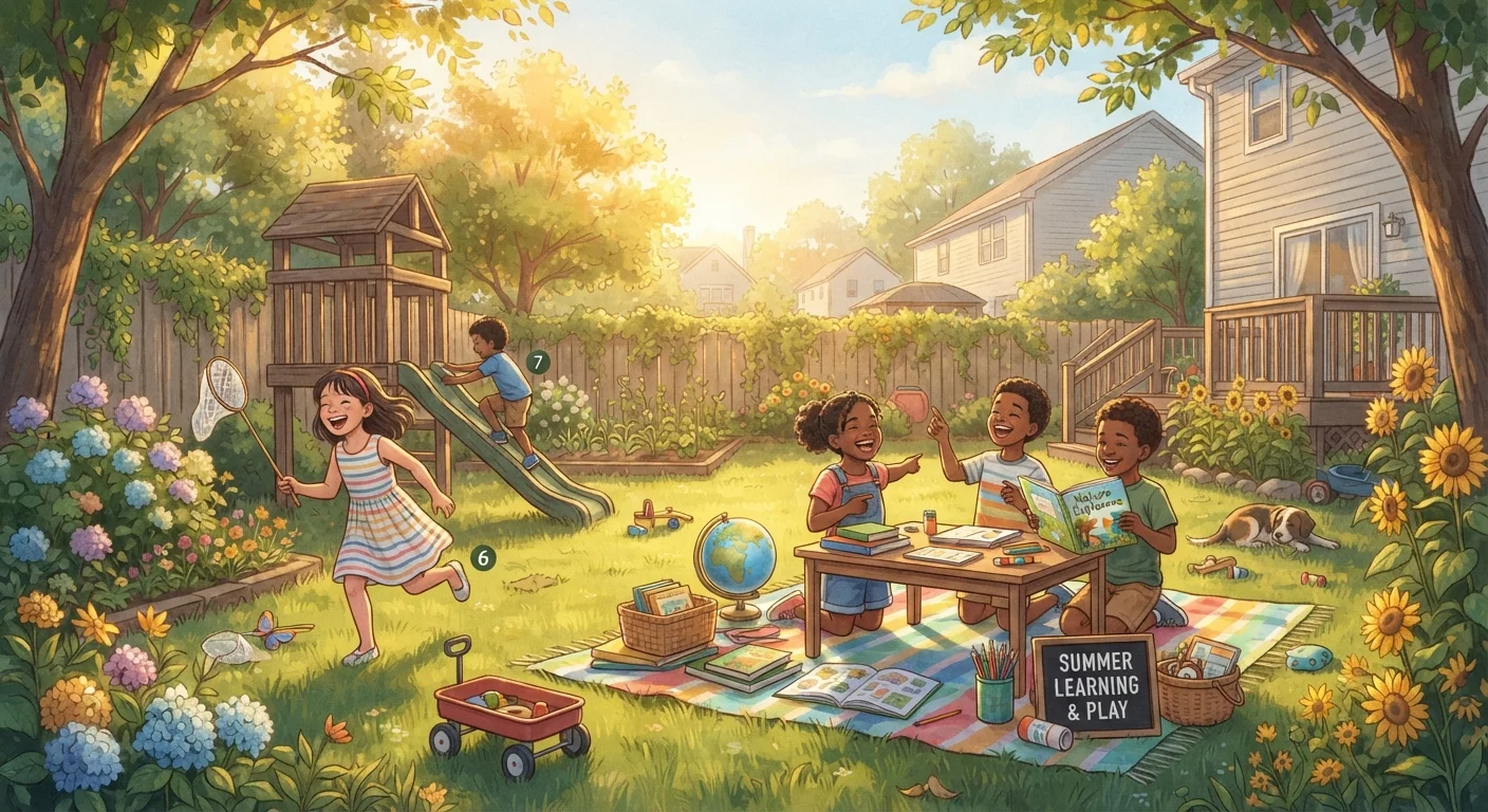 Why Children Lose Academic Ground Over Summer—and How Families Can Respond